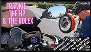 The Gold Kawasaki H2,Frankie & The Rolex... 2 strokes, fazer & cbx Ride Out