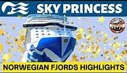 Princess Cruises Sky Princess Norwegian Fjords Highlights