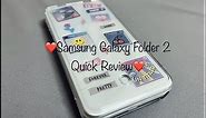 Samsung Galaxy Folder 2 Quick Review / Nostalgic Flip Phone That Works Today 😘