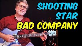 How to Play Shooting Star by Bad Company – Intro, Chords & Theory