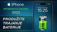 iPhone | Produzite Trajanje Baterije | Optimizacija Sistema