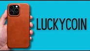 BETTER THAN BULLSTRAP?? - Luckycoin Leather Case for the iPhone 15 Pro Max!