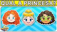 Adivinhe as PRINCESAS pelos Emojis | Quiz Princesas da Disney