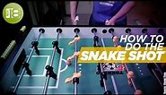 Foosball Tutorial - How To Do The Snake Shot