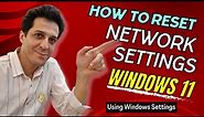How to Quickly Reset Network Settings of Windows 11 (Using Windows Settings)