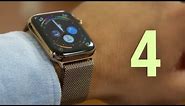 Apple Watch Series 4 (Gold) - Le grand luxe ?