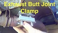 Exhaust Pipe Butt Joint Band Clamp