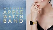 Haley’s Hangout - Gold Heart Apple Watch Band Click Here:...