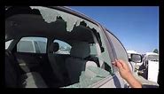 How Thieves Break Your Car Window Quietly with a Center Punch