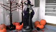 Grandin Road - Life-sized Animated Halloween Witch