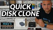 FAST Disk Clone With Orico 6629us3c USB3 DOCK
