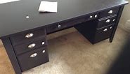 Sauder 408920 Made in USA Executive Desk From Office Depot (build tutorial)