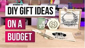 🤑 DIY Personalized Budget Gift Ideas with Cricut for 2023