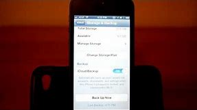 How to back up Data to iCloud from Iphone 5, 6, 7, AND 8