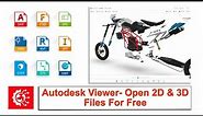 View CAD Files On MAC & Windows For Free- Autodesk Viewer