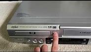 Working Sanyo DVD VCR Combo Player Model DVW-6100