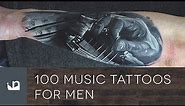 100 Music Tattoos For Men