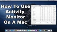 How To Use Activity Monitor On A Mac - See What's Slowing Your Mac Down