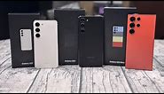 Samsung Galaxy S23, S23+, S23 Ultra - Unboxing and Ghostek Case Lineup