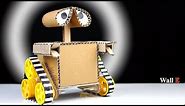How to Make a robot at home from Cardboard - DIY Wall E Robot - Mr H2