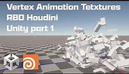 Vertex Animation Textures RBD Houdini Unity Part 1