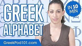 Review Greek Alphabet in 10 minutes - Write and Read Greek