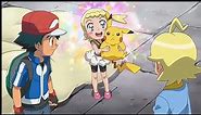 Pokemon XY Ash Meet Clemont And Bonnie Ep 1