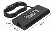Mackertop 240W AC Adapter Charger 19.5V 12.3A Laptop Power Supply Compatible with Dell Precision 7730 7720 7520 M6800 M6500 M6600, Dell Alienware M17x M17x R4 M18x M18x R2 PA-9E