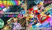 Mariokart 8 Deluxe (Full Gameplay) 200cc (All Cups)