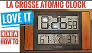 DETAILED REVIEW La Crosse Technology Atomic Clock with Outdoor Temperature Display I LOVE IT