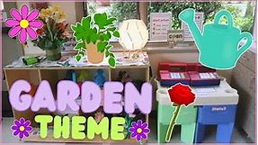 Toddler and Preschool Garden Theme