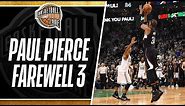 Paul Pierce Returns to The Game and Hits a Farewell Three Pointer in Boston | 02.05.2017