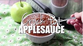 How to make: Easy Homemade Crock Pot Applesauce