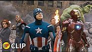 Avengers Assemble - Avengers vs Chitauri Army (Part 2) | The Avengers (2012) Movie Clip HD 4K
