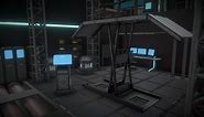 Sci-Fi Garage - Download Free 3D model by Adelaide Essex (@Adelaide_Essex)