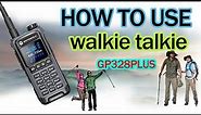 How to scan Motorola walkie-talkie with one touch frequency