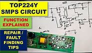{236} TOP224Y SMPS Circuit Diagram Explained With Practical