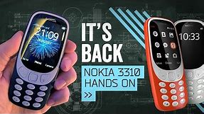 Nokia 3310 Hands On: Welcome Back To 2000!