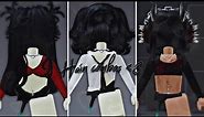 Hair combos for the girls #roblox