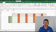 Créer un calendrier automatique dans Excel 📆