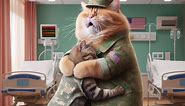 military cats coming home 🥺#catlovers #cutecat #catsoftiktok #respect