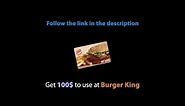 Burger King Coupons - Get them here!
