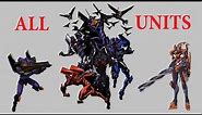 Evangelion All Eva Units Overview! TOP!