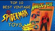Top 10 Best Vintage Spider-Man Toys - Spiderman Action Figure Collection
