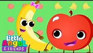Apples and Bananas | Little Angel And Friends Kid Songs