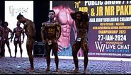 senior 70kg | Mr Pakistan 2024 | live bodybuilding competition 💪