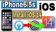 install iOS 14 on 🌟iPhone6 and 5s? .#Howtoinstallios14 iPhone6/5/5s.#apple#ios14