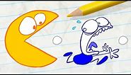 Pencilmate is Stuck in a Video Game! -in- NO PAIN, NO GAME - Pencilmation Cartoons