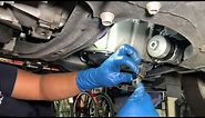 2009-2013 Toyota Corolla How to change the engine oil