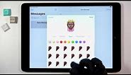 How to Create Personalized Memoji on iPad (2021) - Enable & Add Memoji in iPad 9th